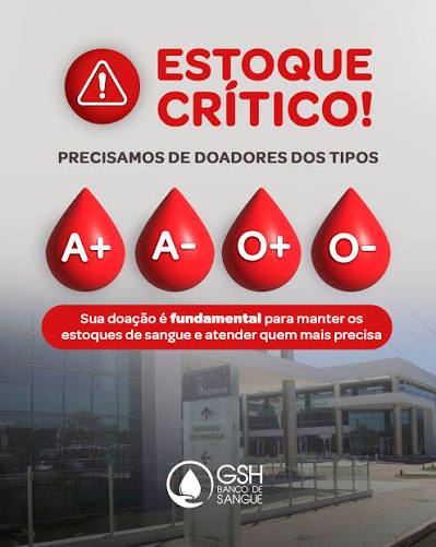 Banco de Sangue de Brasília (@bancodesanguebrasilia) · Brasília, DF