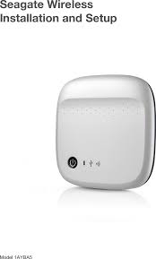 Installing the seagate media app. 001ayba5 Wireless Mobile Storage Device User Manual Wireless Plus Seagate Technology
