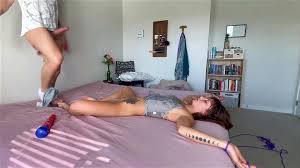 Watch AdoredHippie Tied, Vibed, and Fucked Hard - Bondage, Cumming, Toy Porn  - SpankBang