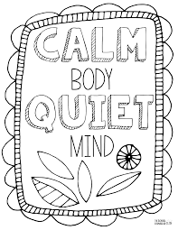Coloring has such a calming effect on children. Mindful Coloring Pages Coloring Home
