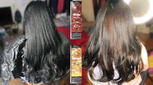 Choose from a range of light brown, burgundy, chestnut, caramel & golden brown hair color shades. Can You Dye Over Dyed Black Hair Using L Oreal Hi Color Browns Blondes Youtube