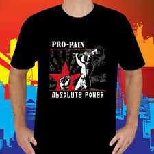 Details About New Pro Pain Absolute Power Rock Band Mens Black T Shirt Size S To 3xl