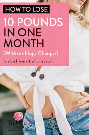 How I Lost My First 10 Pounds (In Under 30 Days) — Isabelle Mckenzie