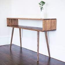 Popular mid century modern console table. Mid Century Modern Entry Table Sofa Table Etsy