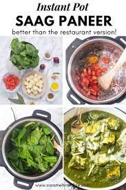 Saag Paneer Instant Pot Recipe Recipe Indian Food Recipes Vegetarian Saag Paneer Instant Pot Dinner Recipes