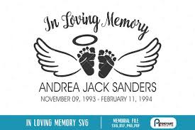 Download In Loving Memory Svg Baby Angel Svg Angel Svg Angel Wings Svg Memorial Svg Baby Feet Svg Baby In Loving Memory Baby Memories Memories