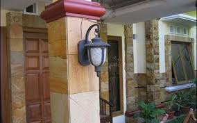 7 Inspirasi Contoh Keramik Tiang Teras Saatnya Mempercantik Bagian Fasad Hunian Rumah123 Com