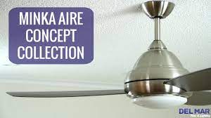 After you do this, the process is as simple as replacing the bulb in any other household lighting appliance. Minka Aire Concept Ceiling Fan Collection Youtube