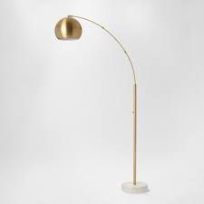 Span Single Head Metal Globe Floor Lamp Brass Project 62 Globe Floor Lamp Brass Floor Lamp Floor Lamp