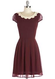 Surprise Me Dress In Burgundy Modcloth Ad Pretty Http Www Halftee Com With Images Mod Cloth Dresses Pretty Dresses Pretty Outfits