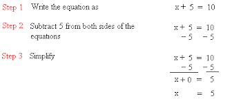 Please disable popup blocker or try using. Solving Equations Using Subtraction