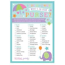 Estos son juegos sencillos, populares y muy divertidos para entretener a tus invitados en la fiesta de baby shower. Baby Shower Que Hay En Tu Bolso Juego
