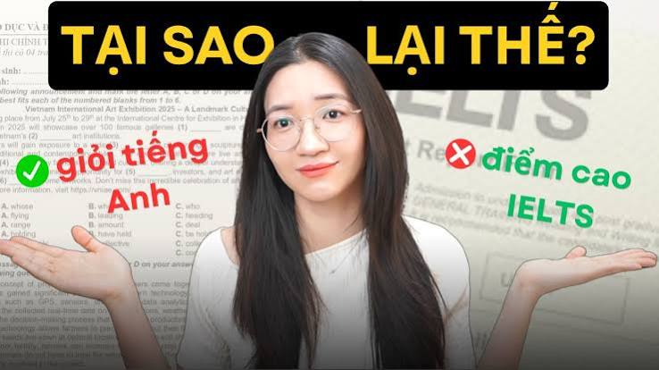 Tại sao học khá tiếng Anh vẫn thi IELTS điểm thấp?