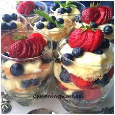 Dışarıdan almak yerine kendi el emeğiniz ile bir şeyler hazırlamaya ne dersiniz? Bardakta Yaban Mersinli Yaspasta Cananingusanasi