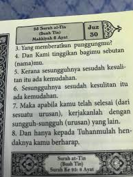 Gak cuma diagnosa, analisa juga tidak baku. Cy On Twitter Ada Kesilapan Surah Atas Ni Maksud Surah Al Insyirah Bkn At Tin Surah At Tin Dimulai Dgn Maksud Demi Buah Tin Dan Zaitun Https T Co Luonycmlj3