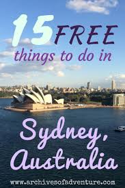15 Free Things To Do In Sydney Free Things To Do Sydney Australia Travel Australia Travel