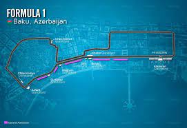 The crucial sections of the azerbaijan grand prix's baku formula 1 circuit are examined by peter windsor in this week's episode of the motorsport show. Baku Gp Circuit Map Baku City Circuit Formula 1 Gp Baku City Formula 1