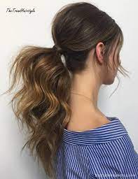 Let the ponytail be a little loose. Bouffant Ponytail The 20 Most Alluring Ponytail Hairstyles The Trending Hairstyle