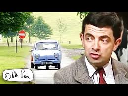 Mr bean, played by rowan atkinson, celebrates the character's 25th anniversary on the mall in front of buckingham palace, london, with his trademark mini (image: Blue Car Bean Mr Bean Funny Clips Mr Bean Official Vijay Tv Promo Vijay Tv Promo Today Sun Tv Promo