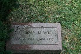Mary Margaret McCafferty Witt (1914-1991)