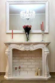 Faux Fireplace Camino Finto