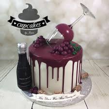 Don T Wine Your Only 40 Birthday Cake Wine 40th Birthday Cakes Wine Cake