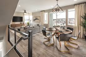 Mattamy Homes Rhythm Lofts Project Residential Interior Design Living Dining Combo Commercial Interior Design