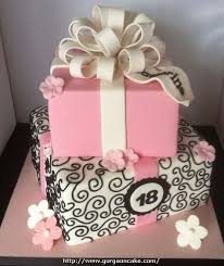 Happy Birthday Cake For 18 Year Old Boy Pin On Concha