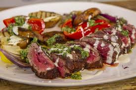 The only thing i recommend is doubling. Grilled Fillet Of Beef With Salsa Verde Potatoes And Peppers James Martin Chef