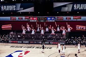 Nba bubble courts equipped with socially distanced seats and screens in the stands have been revealed by reporters. What I Learned Inside The N B A Bubble The New York Times