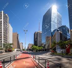 One of são paulo's busiest and longest avenues, this is where everything happens. Paulista Avenue Sao Paulo Brazil Stock Photo Picture And Royalty Free Image Image 95431536