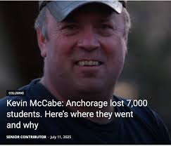 One of his best yet: Anchorage's school system is bleeding students ...  7,000 gone since 2010. Parents aren't waiting for reform. They're leaving.  Fast.  https://mustreadalaska.com/kevin-mccabe-anchorage-lost-7000-students-heres-where-they-went-and-why/