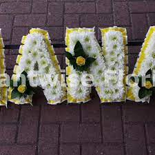 Check spelling or type a new query. Nana Funeral Flower Letter Wreath With Single Flower Funeral