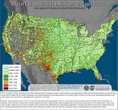 Page 1 page 2 page 3. New High Res Map Of U S Per Capita Co2 Emissions Wired
