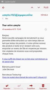 Je vous invite à taper dans le moteur de recherche de google « test produit » ou « test produit rémunéré » et vous verrez apparaître de nombreux résultats. Julie Decosse Arnaque Emploi 5 Commentaires