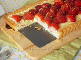 Tarte Aux Fraises Le Blog Cuisine De Samar Recette Tarte Aux Fraises Dessert Patissiere