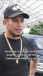 Jonathan Loáisiga recibe buenas noticias de los Yankees de Nueva York