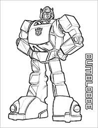 Transformers bumblebee coloring pages to print. Transformer Coloring Page For Kids Bumble Bee Coloringbay