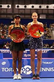23 September 2018 Singles Champion Karolina Pliskova R Of The Czech Republic And Runner Up Naomi Osaka L Of Japan Pose For Photograp Osaka Tachikawa Naomi