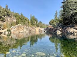 Tucked away off of bowman lake road, not far. Visit This Natural Swimming Hole In Northern California Emerald Pools