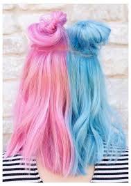 20 Hair Accessory Shops On Instagram For Major Hair Inspiration Half Pink Half Blue Hair Halfpinkhalfbluehair Fin In 2020 Pink Hair Dye Split Dyed Hair Dyed Hair