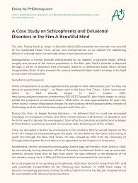 Case study analysis of sally. A Case Study On Schizophrenia And Delusional Disorders In The Film A Beautiful Mind Phdessay Com