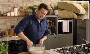 Add the cooled date mixture, then sift in the flour, baking powder, mixed spice and salt. Jamie Oliver Reveals How To Make Bread In Your Oven Daily Mail Online
