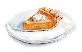 Pumpkin Pie Doodlewash Pumpkin Pie Desserts Drawing Food