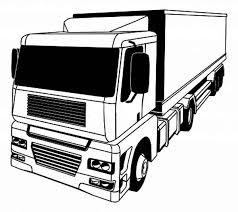 You might also be interested in coloring pages from trucks category. A Stylised Semi Truck Coloring Page Netart