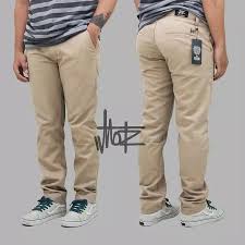 Jual Celana Chino Standar Original Bukan Pencil Stretch Ready 5 Warna Hitam 28 Jakarta Barat Saungfashiond2m Tokopedia