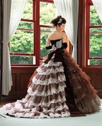 Chocolate Brown Wedding Dress Available In Every Color Brown Wedding Dress Brown Wedding Unusual Wedding Dresses