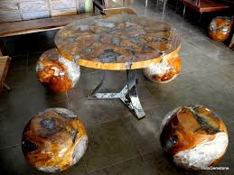 Epoxy Resin Reclaimed Teak Wood Coffee Table Resin Table Coffee Table Wood Epoxy Resin Wood