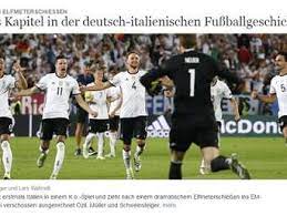 Deutschland siegt nach einem wahren krimi im elfmeterschießen gegen italien und steht damit bei der em 2016 im halbfinale. Em 2016 Deutschland Gegen Italien Im Viertelfinale Pressestimmen Fussball Em