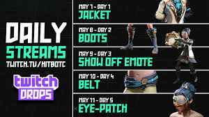 That will be the last day players will get a reward, and it could be a good one. Twitch Drops Reminder Seaofthieves